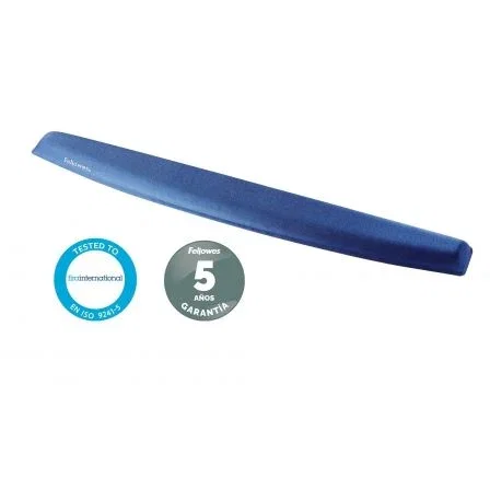Fellowes Reposamuñecas para Teclado Memory Foam Azul Zafiro